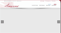 Desktop Screenshot of amarena.sk